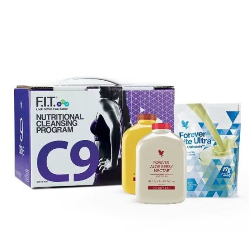 Forever Living - C9 WITH ALOE VERA GEL , BERRY NECTAR - VANILLA -  Nutritional Cleansing Programme